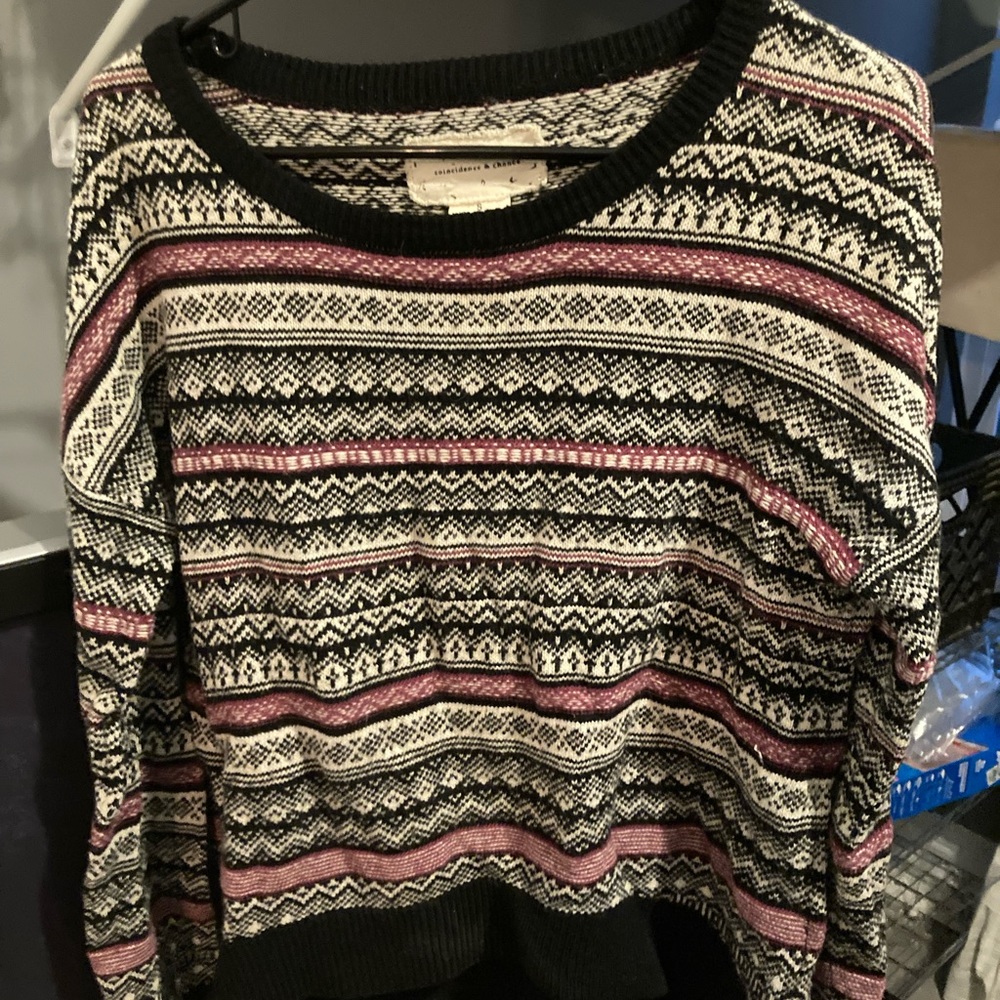 Printed sweater